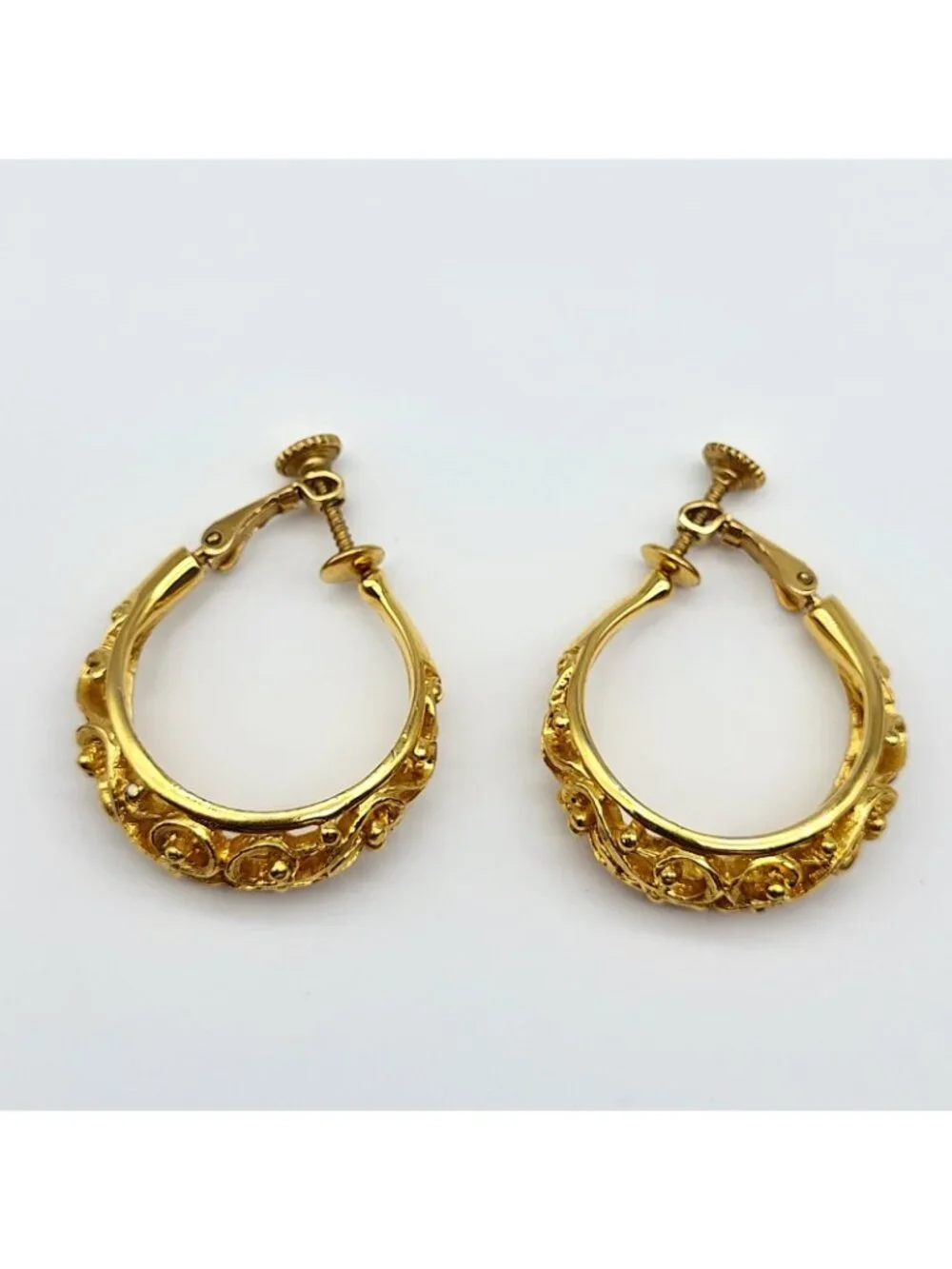 Vintage Clip Screw Back Earrings Lot Collection Coro Napier Japan & More